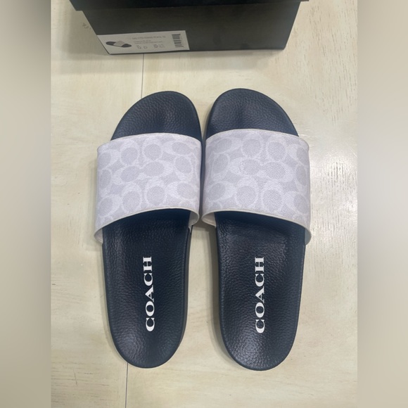 New! Unworn! Coach Slides Men’s Size 12 D (Authentic) - Picture 7 of 15